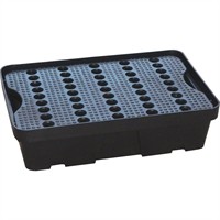 SPILLTRÅG MED GALLER PLAST 20L