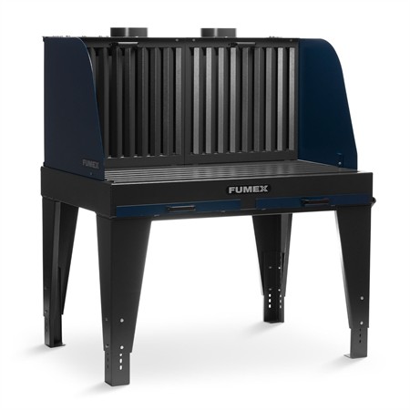 TWG Svetsbord, utsug i bakpanelen & arbetsytan