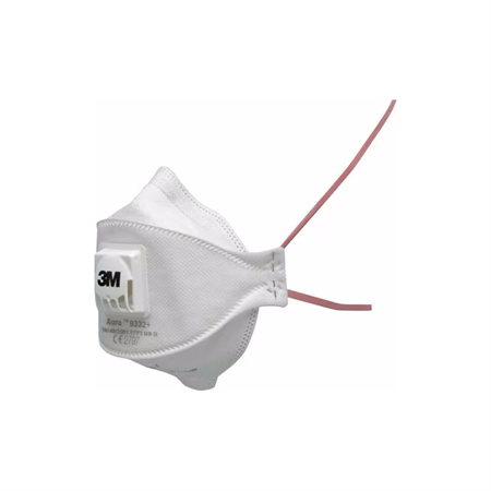 Filtrerande Halvmask 9332+ Aura Med ventil FFP3
